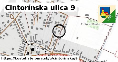 Cintorínska ulica 9, Kostolište