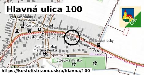 Hlavná ulica 100, Kostolište