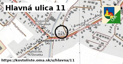 Hlavná ulica 11, Kostolište
