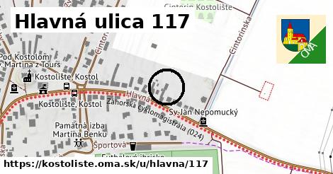 Hlavná ulica 117, Kostolište