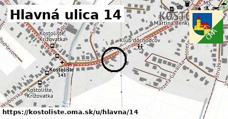 Hlavná ulica 14, Kostolište