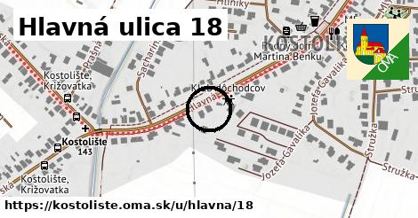 Hlavná ulica 18, Kostolište