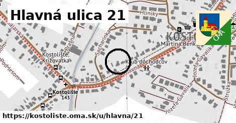 Hlavná ulica 21, Kostolište