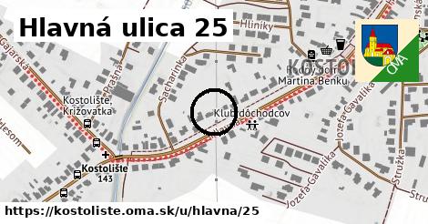 Hlavná ulica 25, Kostolište