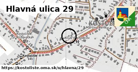 Hlavná ulica 29, Kostolište