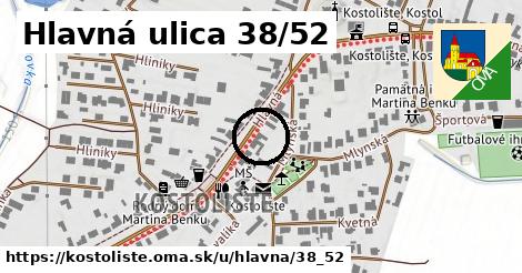 Hlavná ulica 38/52, Kostolište