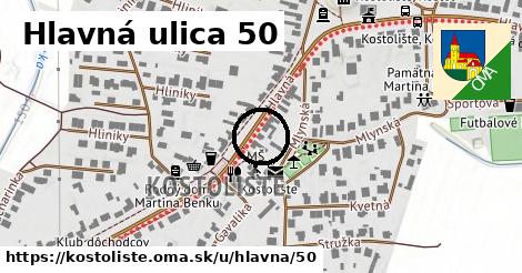 Hlavná ulica 50, Kostolište