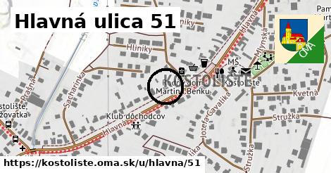 Hlavná ulica 51, Kostolište