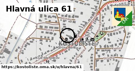 Hlavná ulica 61, Kostolište