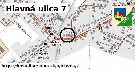 Hlavná ulica 7, Kostolište