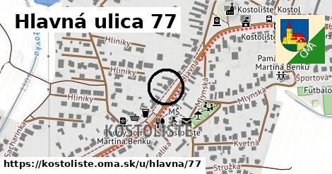 Hlavná ulica 77, Kostolište