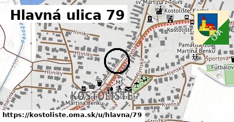 Hlavná ulica 79, Kostolište