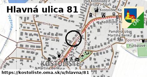 Hlavná ulica 81, Kostolište