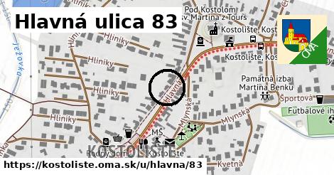 Hlavná ulica 83, Kostolište