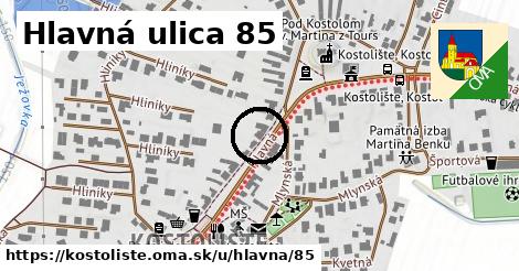 Hlavná ulica 85, Kostolište