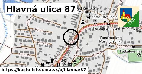Hlavná ulica 87, Kostolište