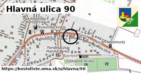 Hlavná ulica 90, Kostolište