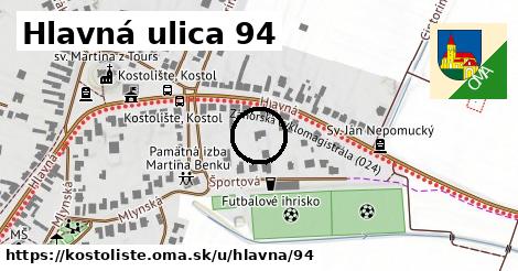 Hlavná ulica 94, Kostolište