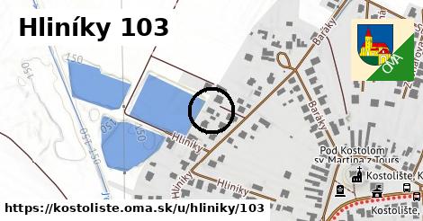 Hliníky 103, Kostolište