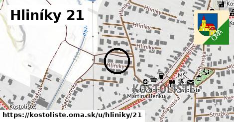 Hliníky 21, Kostolište