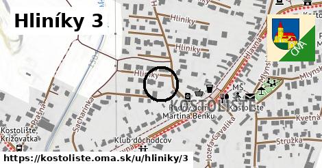 Hliníky 3, Kostolište