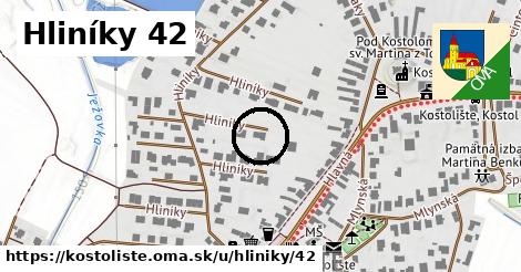 Hliníky 42, Kostolište