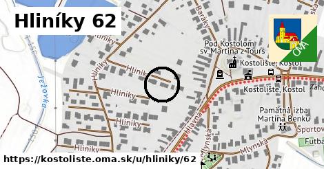 Hliníky 62, Kostolište