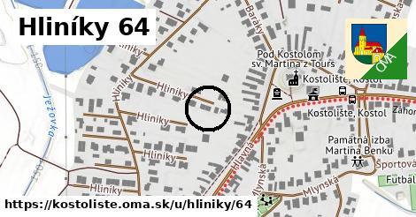 Hliníky 64, Kostolište