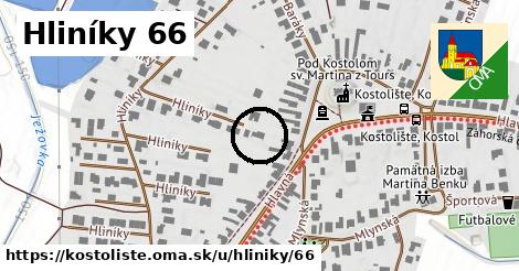 Hliníky 66, Kostolište