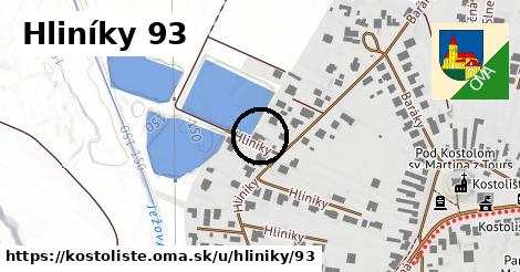 Hliníky 93, Kostolište
