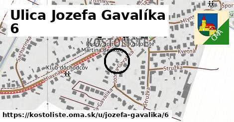 Ulica Jozefa Gavalíka 6, Kostolište