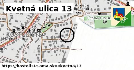 Kvetná ulica 13, Kostolište