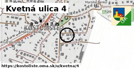 Kvetná ulica 4, Kostolište