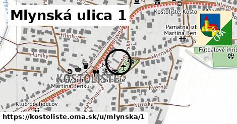 Mlynská ulica 1, Kostolište