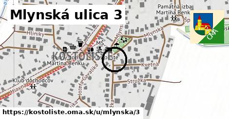 Mlynská ulica 3, Kostolište