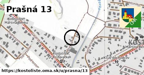 Prašná ulica 13, Kostolište