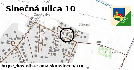 Slnečná ulica 10, Kostolište