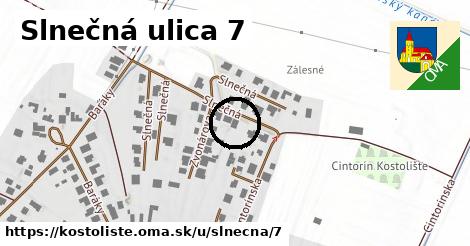 Slnečná ulica 7, Kostolište