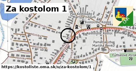 Za kostolom 1, Kostolište