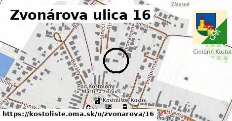 Zvonárova ulica 16, Kostolište