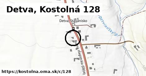 Detva, Kostolná <span class="supisne">128</span>
