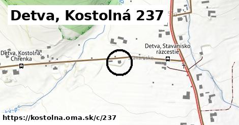 Detva, Kostolná <span class="supisne">237</span>