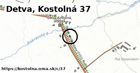 Detva, Kostolná <span class="supisne">37</span>