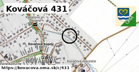 Kováčová <span class="supisne">431</span>