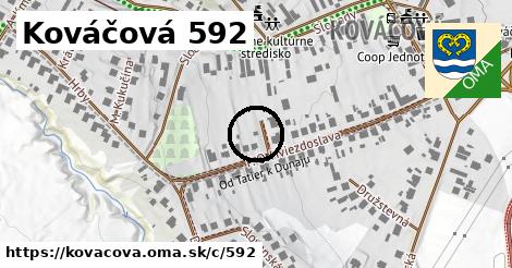 Kováčová <span class="supisne">592</span>