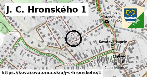 J. C. Hronského 1, Kováčová