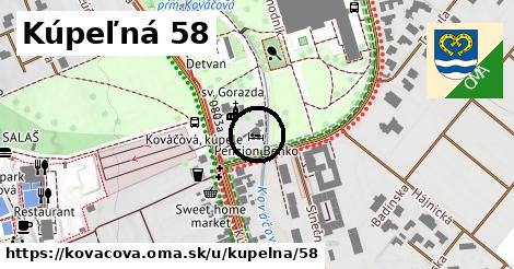 Kúpeľná 58, Kováčová