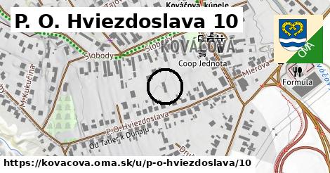 P. O. Hviezdoslava 10, Kováčová