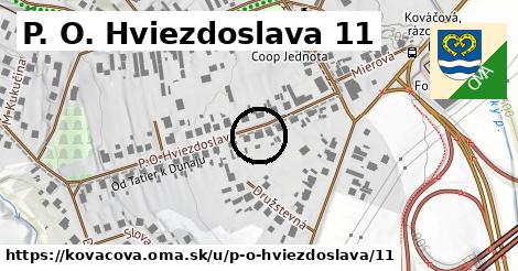 P. O. Hviezdoslava 11, Kováčová