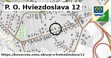 P. O. Hviezdoslava 12, Kováčová